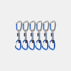 Crag Keylock Wire 10 cm Indicator 6-Pack Quickdraws