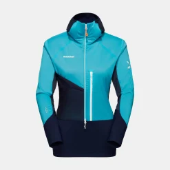 Eiger Speed ML Hybrid Half Zip Hoodie Women