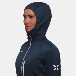 Eiger Speed ML Hybrid Half Zip Hoodie Women