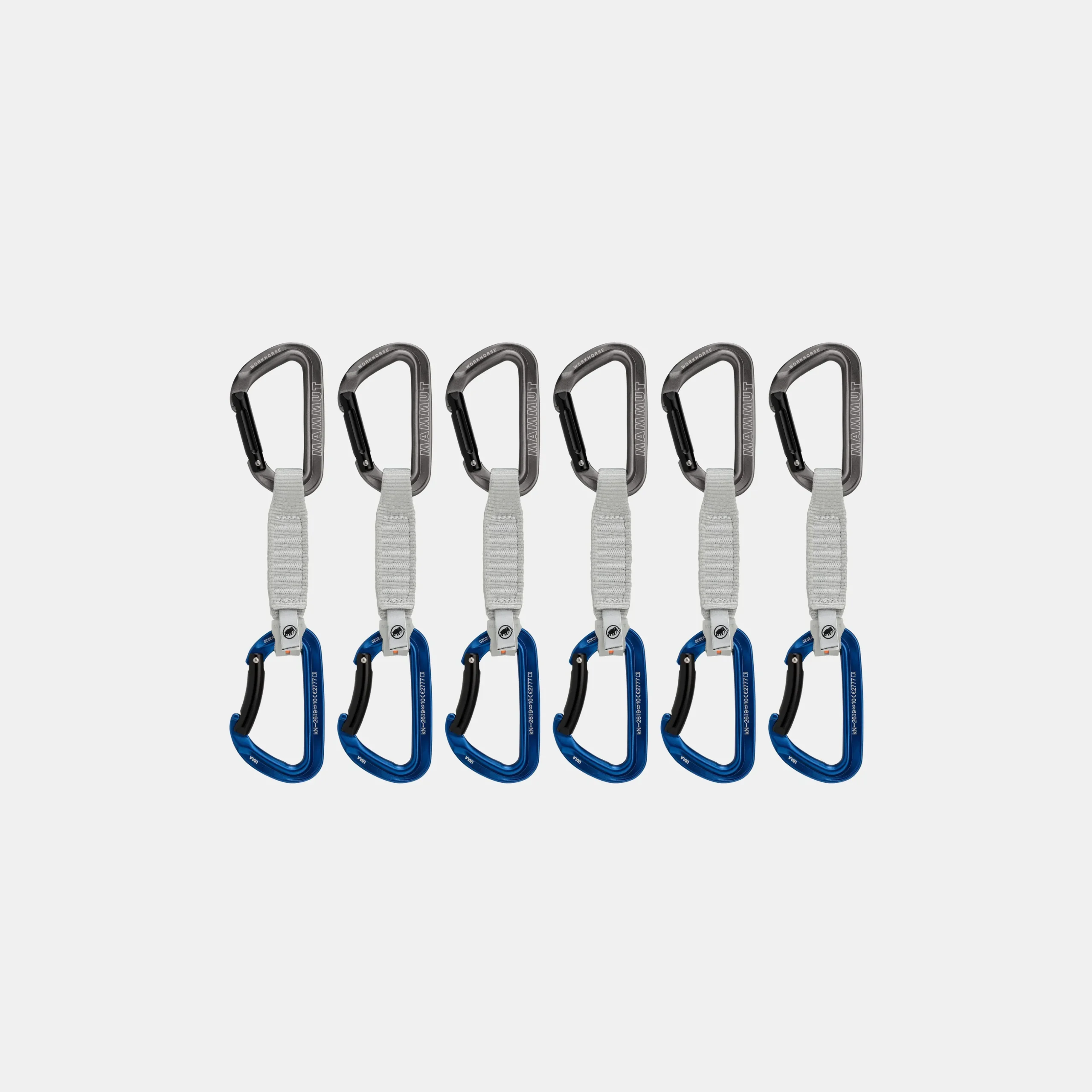 Workhorse Keylock 12 cm 6-Pack Quickdraws