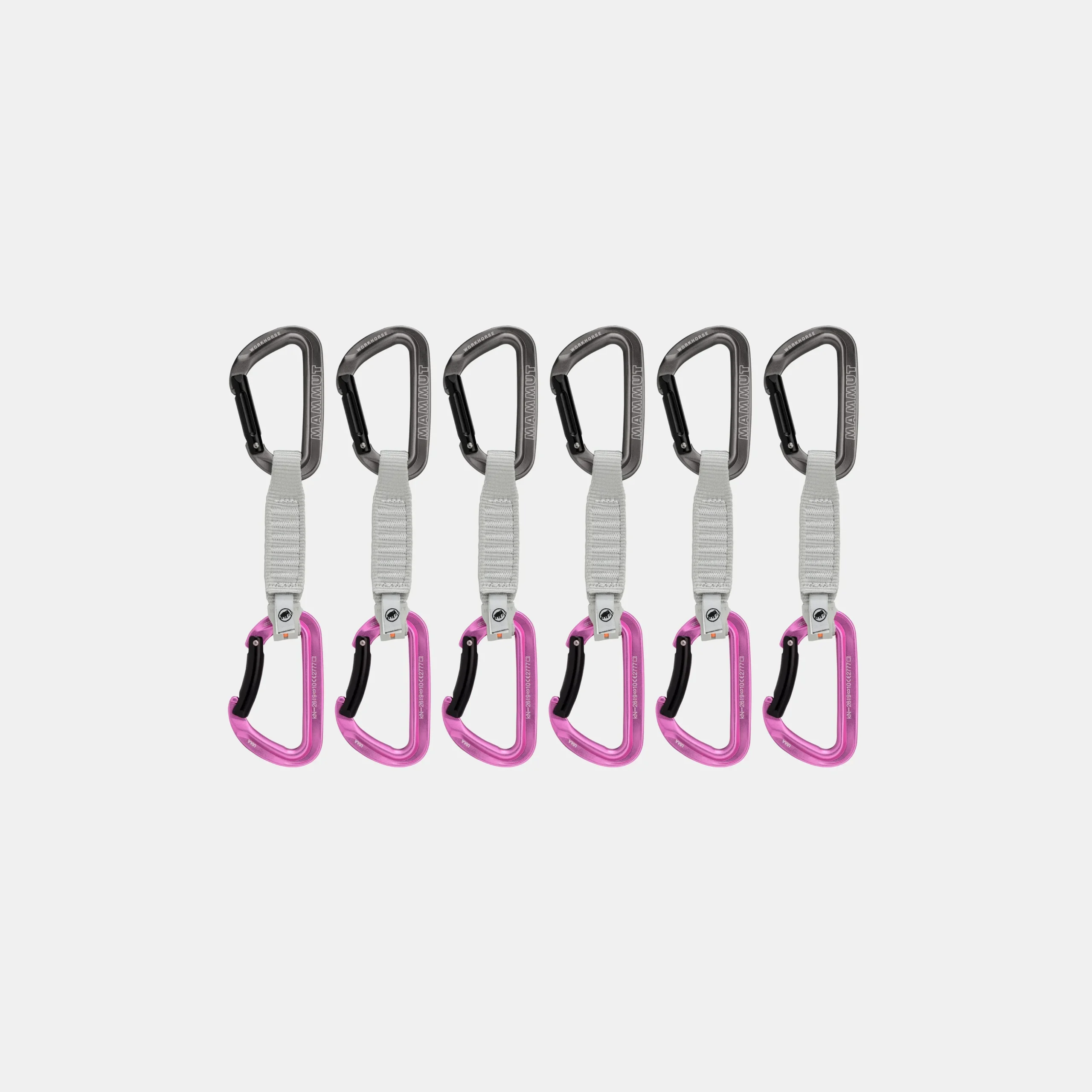 Workhorse Keylock 12 cm 6-Pack Quickdraws